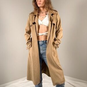 Philosophy Belted Trench Coat – Size Large